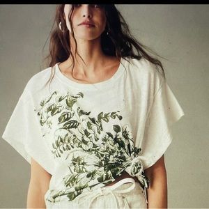 Anthro Daily Practice cotton Boatneck Tee xs